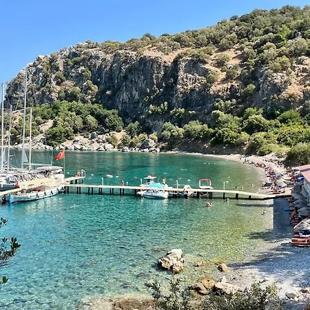 Ferienhaus Amos Stone House - Sea View - Private Cove Access